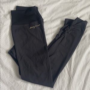 Whitney Simmons gym shark leggings